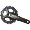 Система SHIMANO ZEE, M640, 165мм, 36T с кареткой EFCM640AA6X